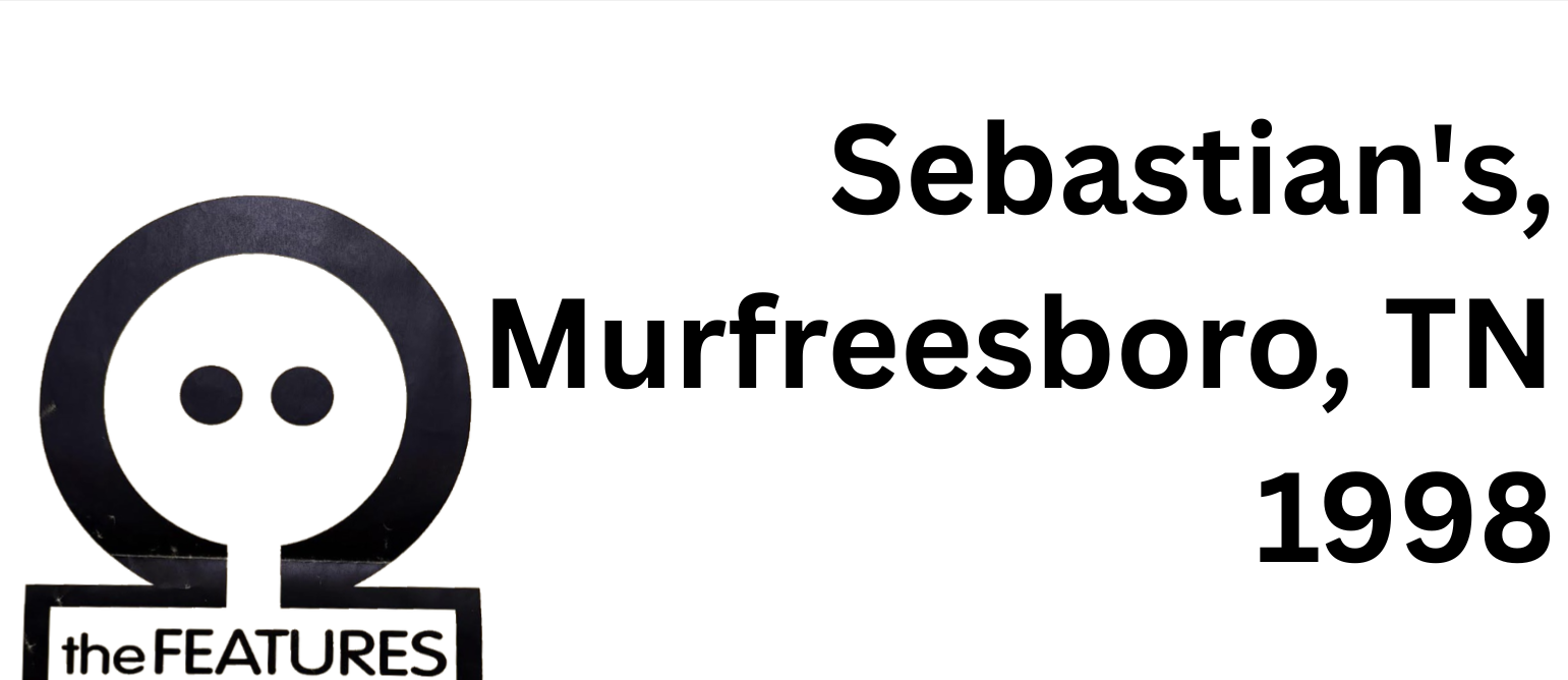 Sebastian's, Murfreesboro, TN — 1998