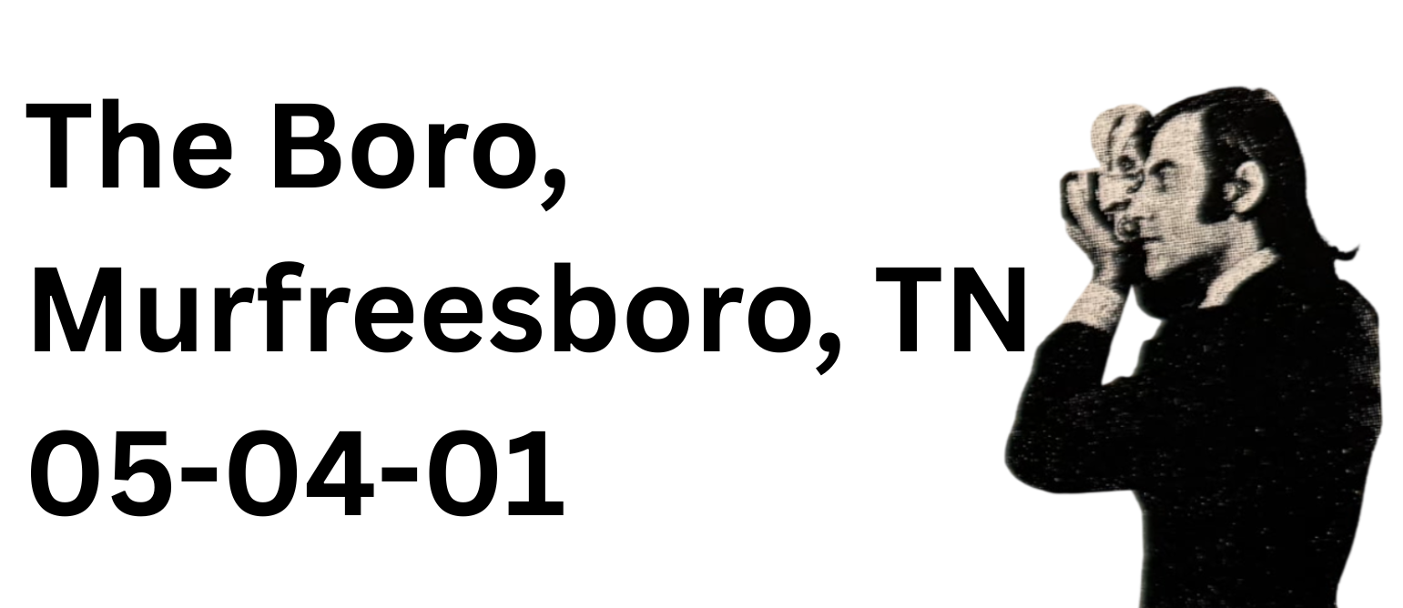 The Boro Murfreesboro, TN — 05-04-01